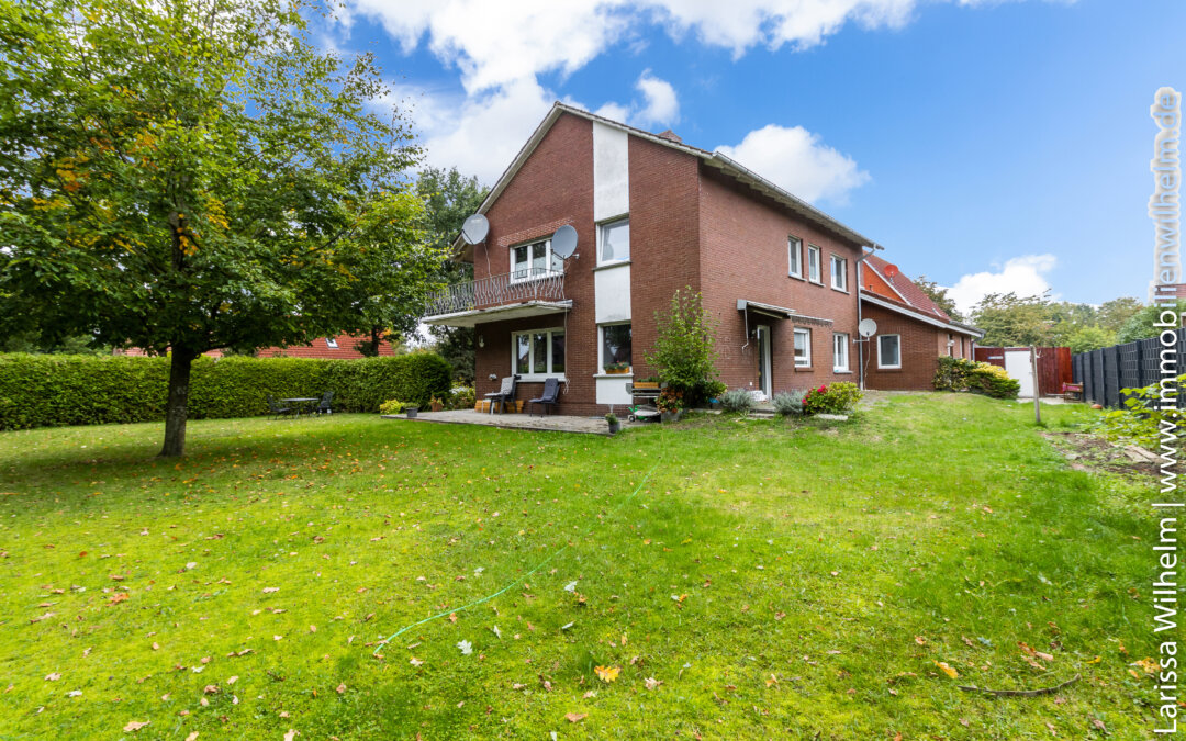 Interessantes Doppelhaus mit großem Garten in Meppen -Rühle-