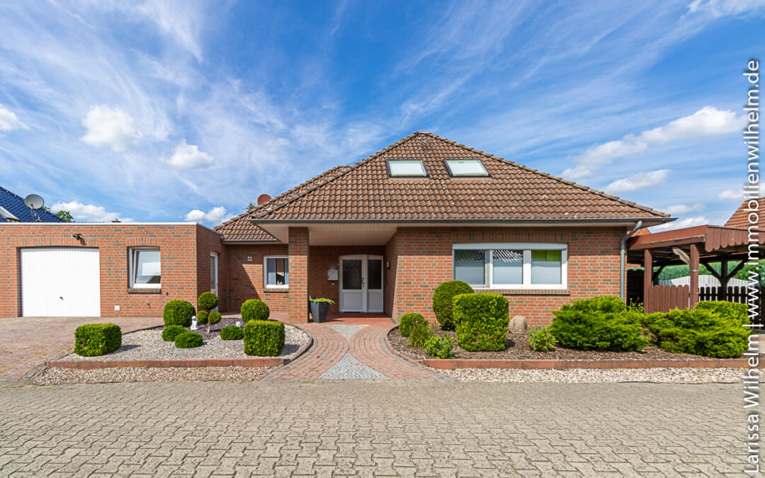 Gepflegter ausgebauter Bungalow mit Garage und Carport in Lathen